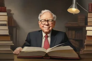 warren-buffet-reading-books-with-books-behind-him