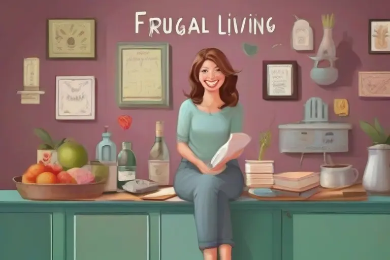 a-woman-proud-of-her-frugal-life